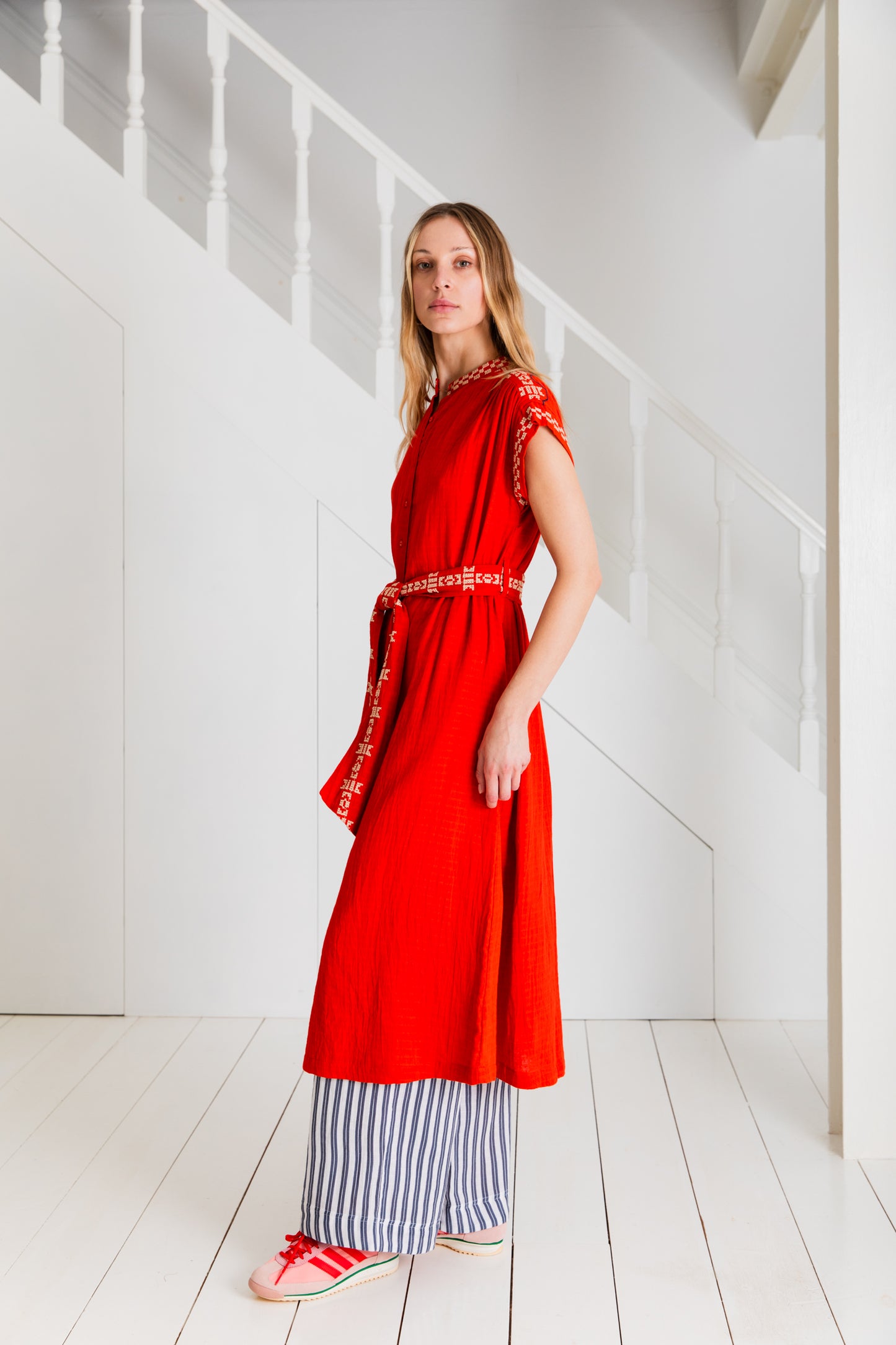 Eden Dress  - Poppy Red (WS)