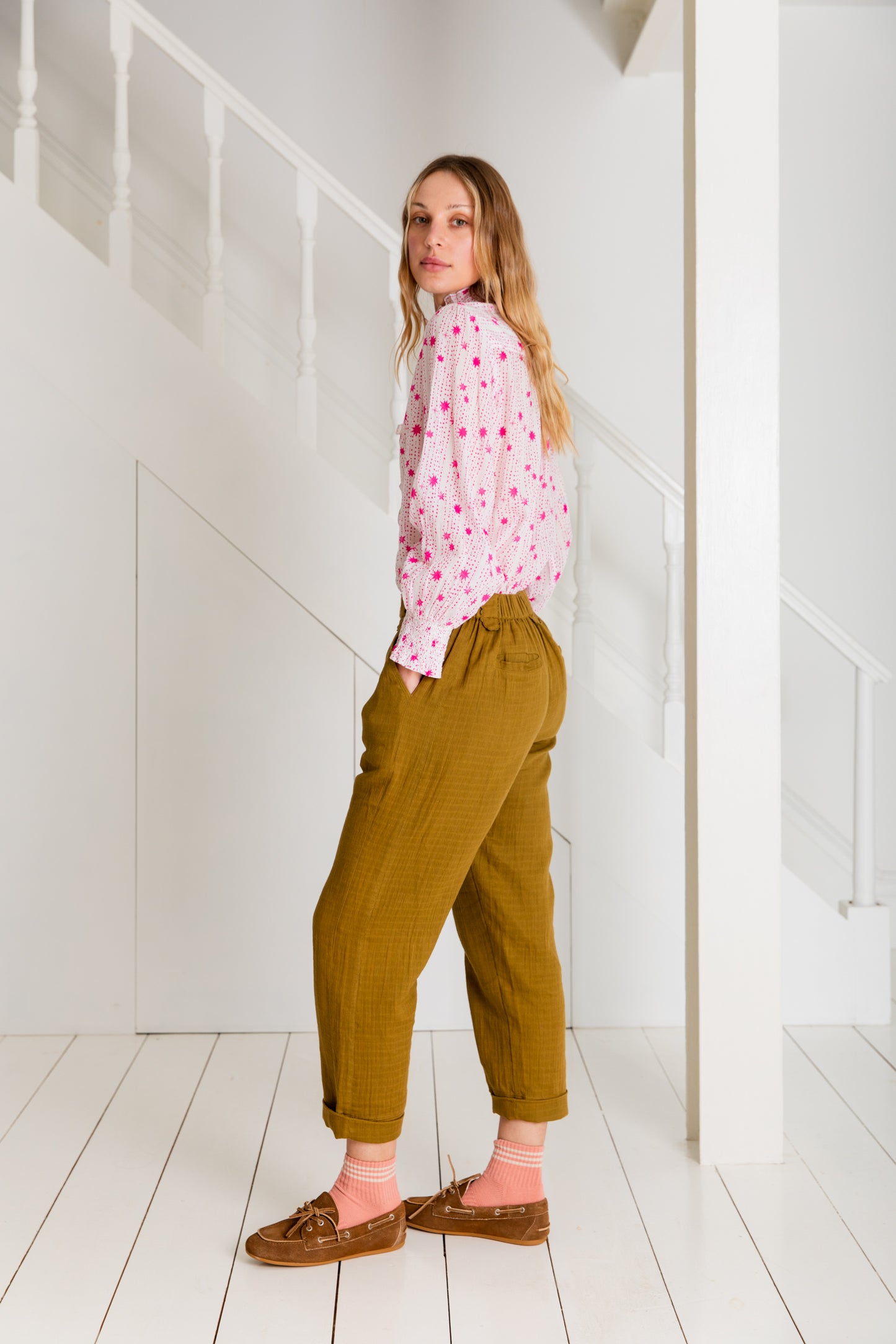 Edina Trouser - Olive