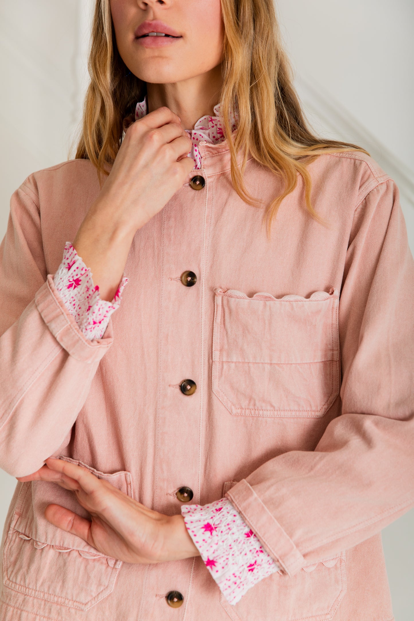 Elliot Jacket - Chalk Pink