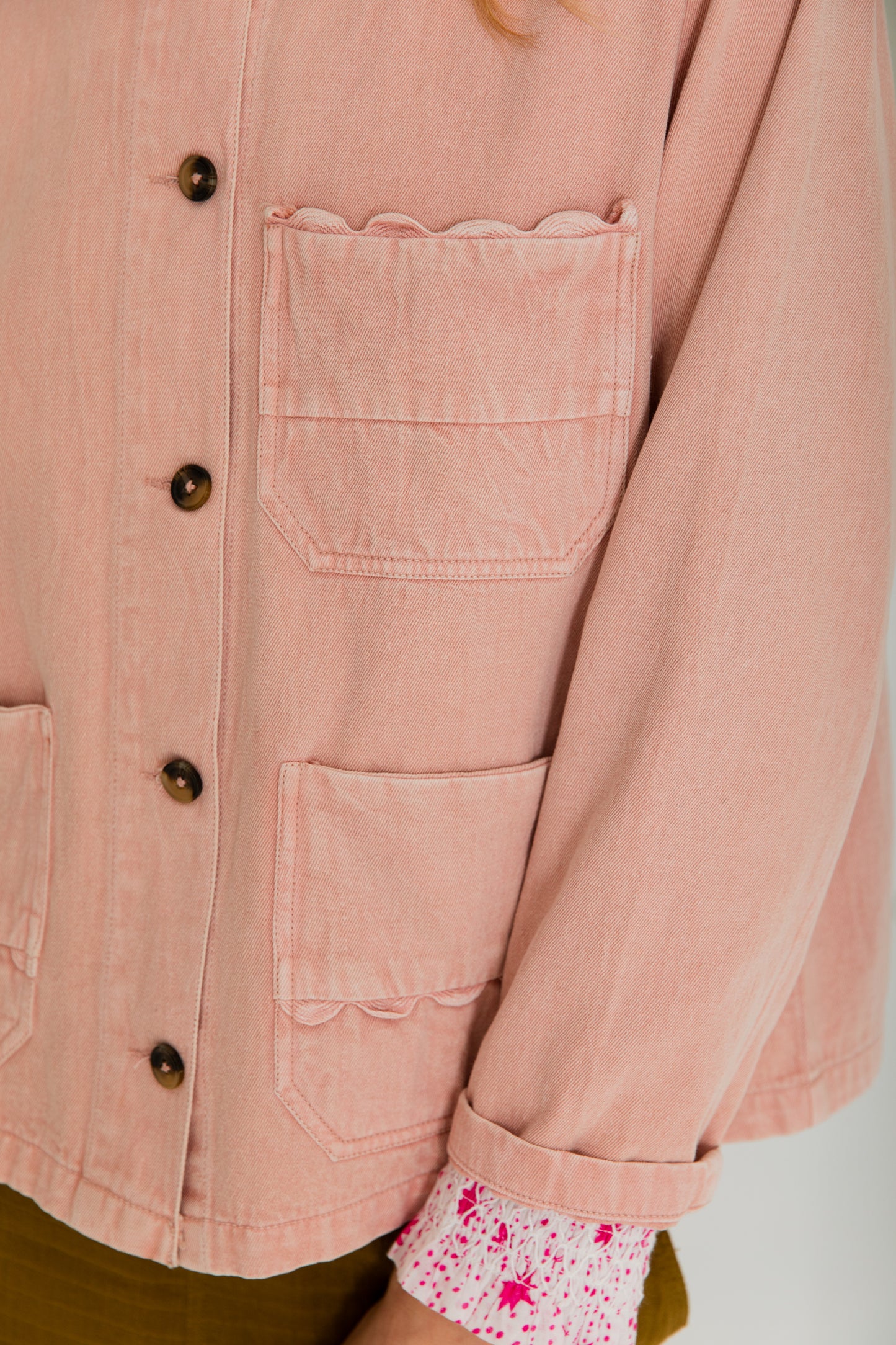 Elliot Jacket - Chalk Pink