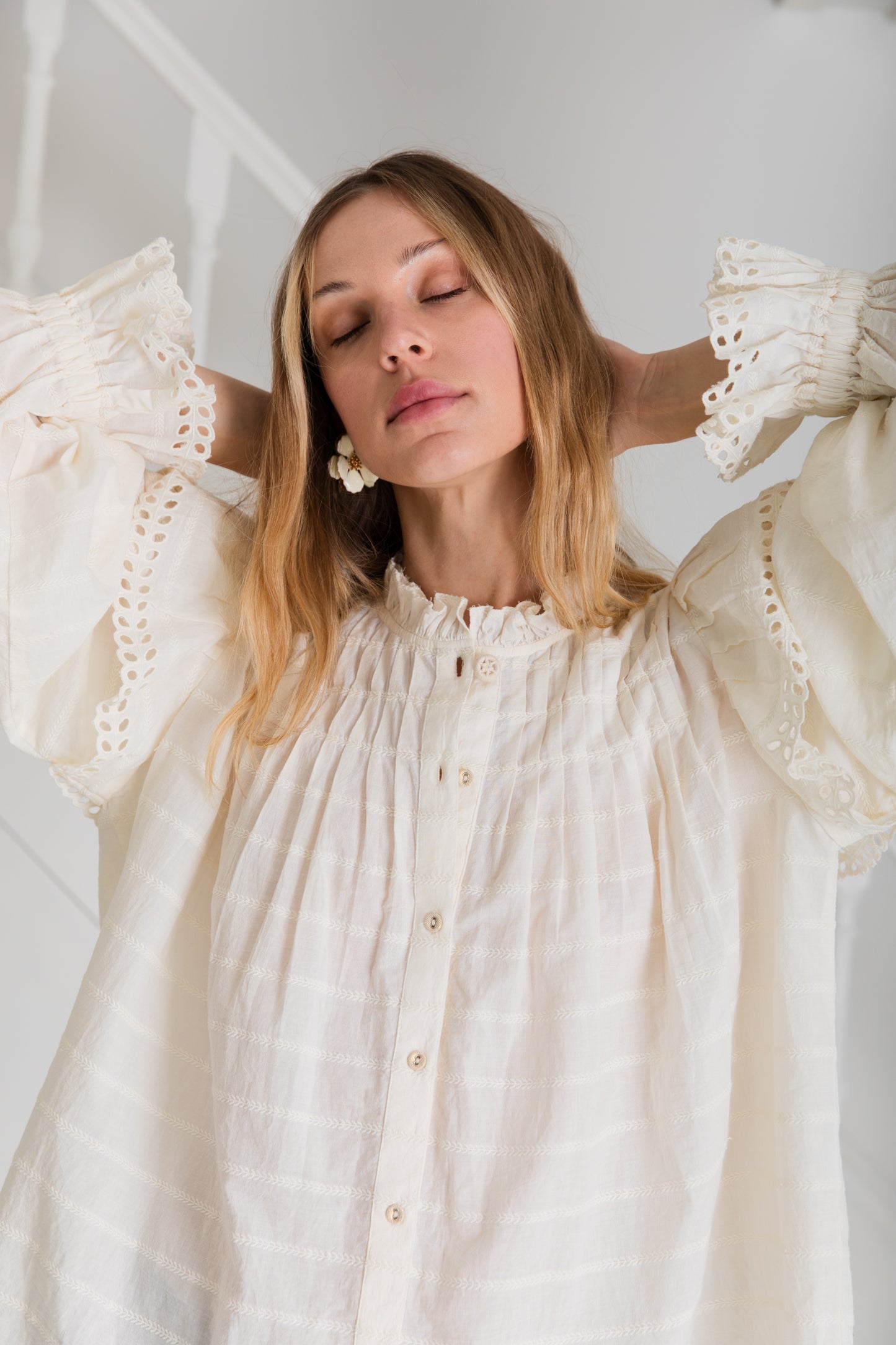 Harriette Shirt - Buttermilk