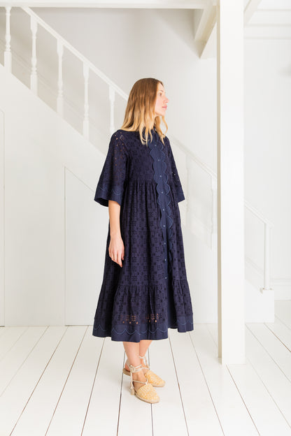 Koko Dress  - Navy (WS)