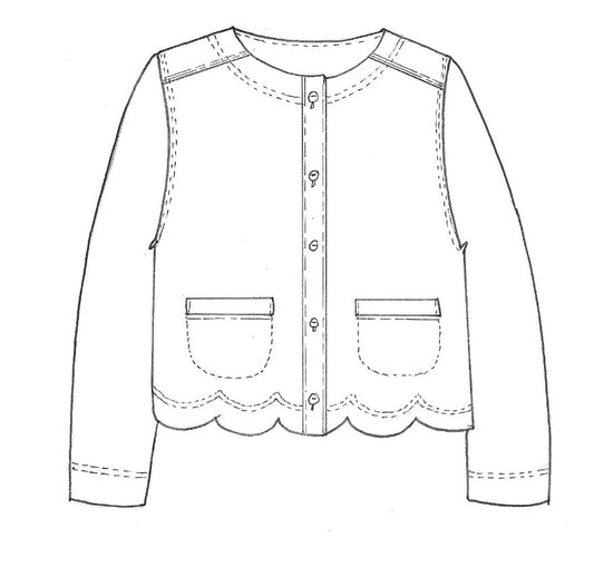 Marie Jacket - Ecru (WS)