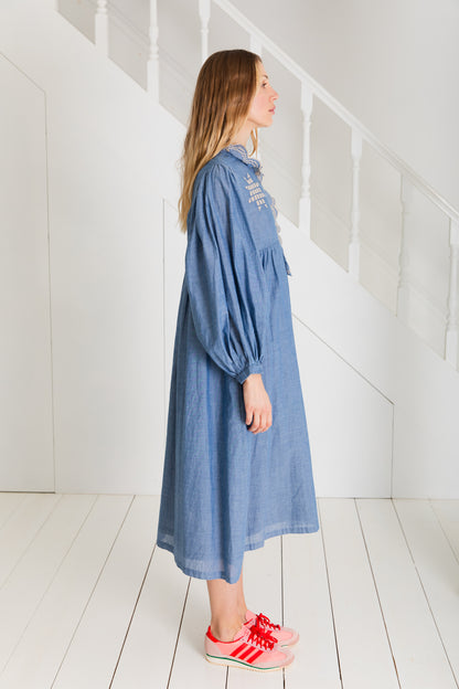 Quinn Dress  - Chambray