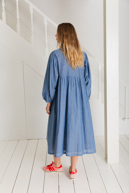 Quinn Dress  - Chambray