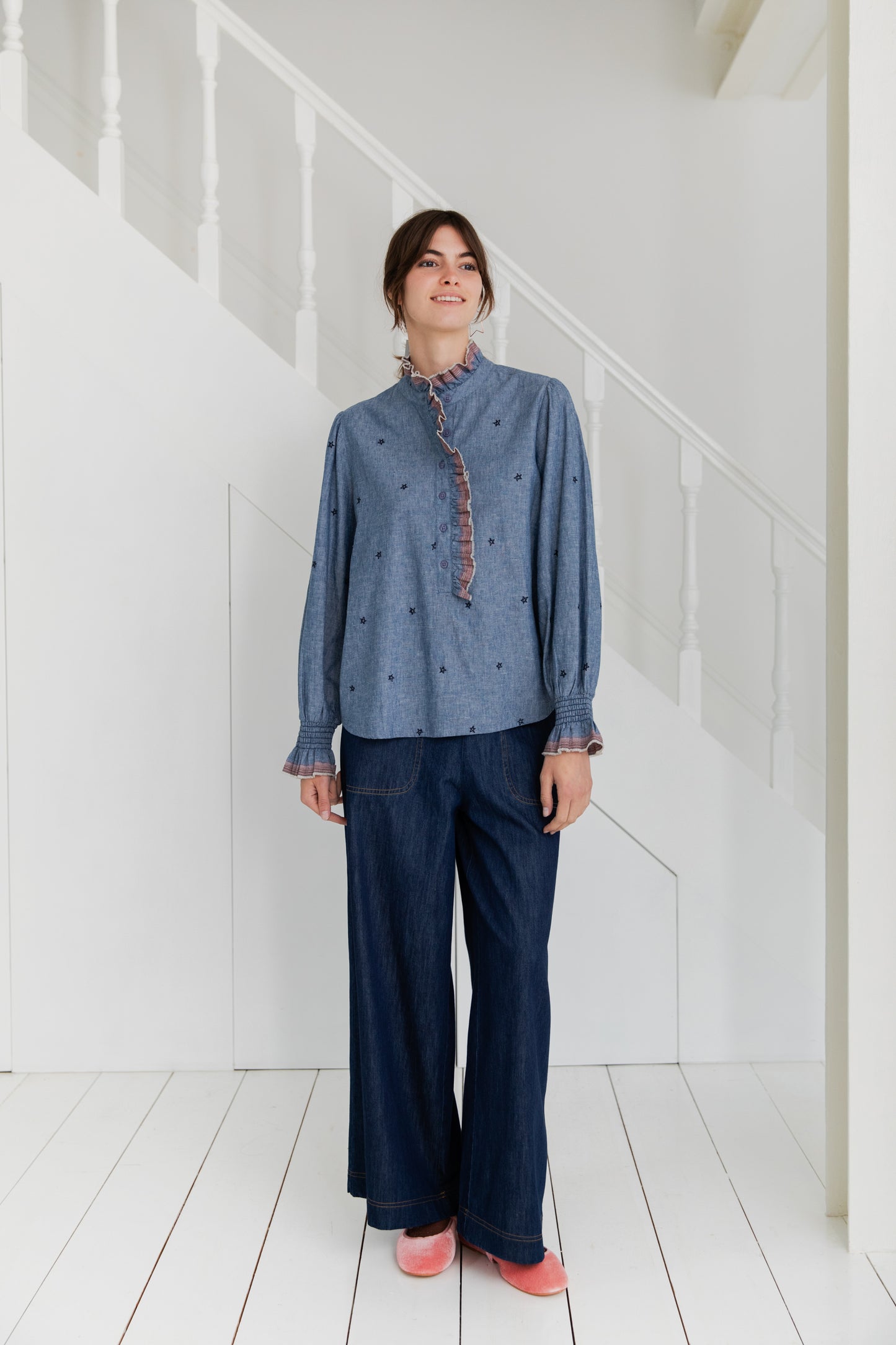 Aida Shirt - Chambray