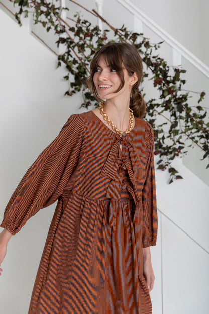 Amber Dress - Rust (WS)