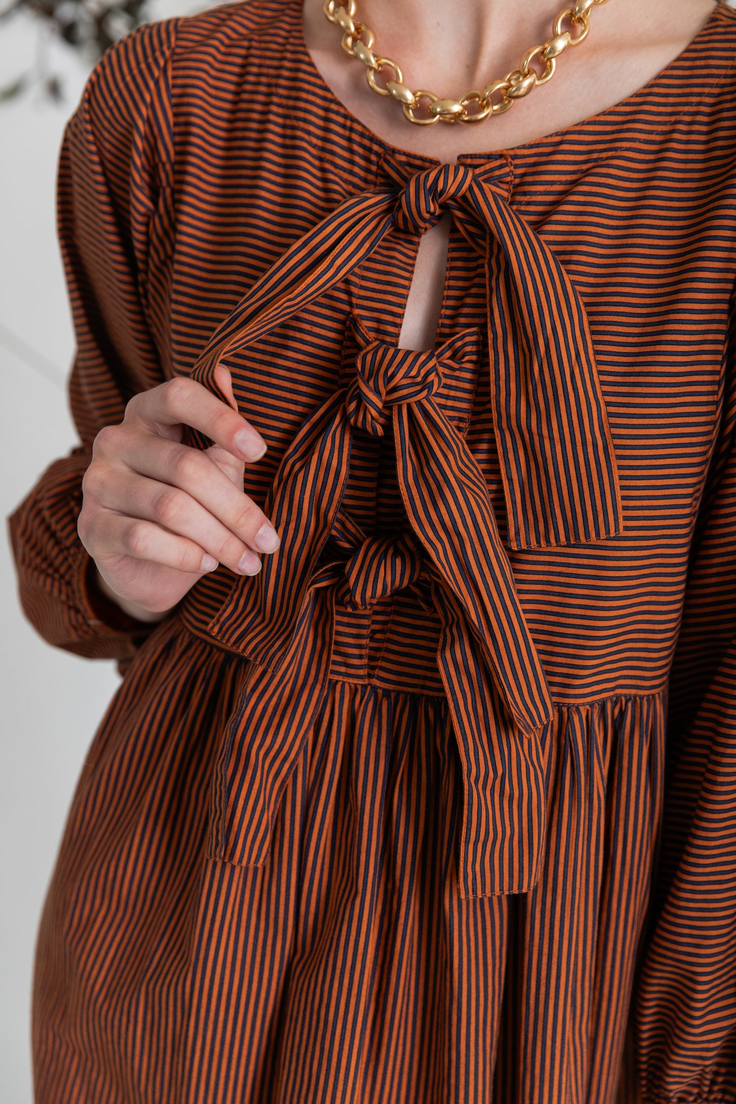 Amber Dress - Rust (WS)