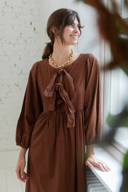 Amber Dress - Rust (WS)