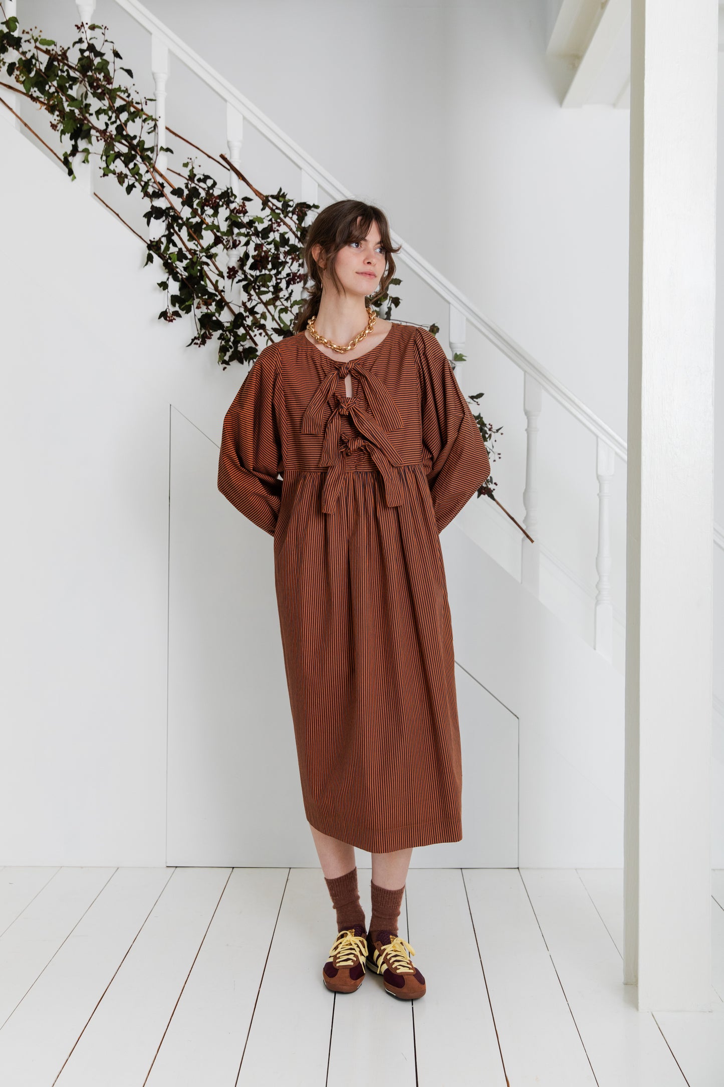 Amber Dress - Rust (WS)