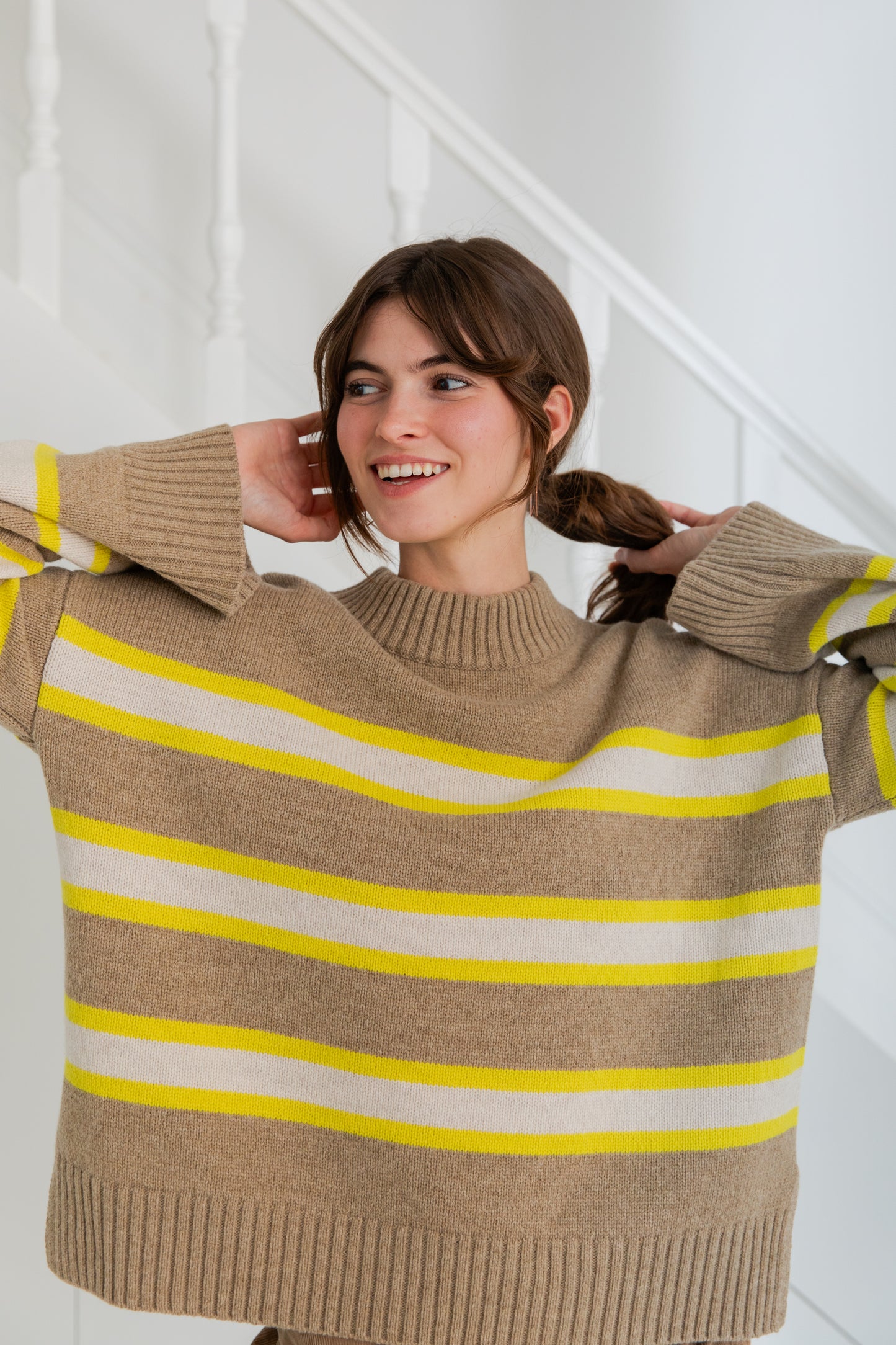 Clementine Jumper - Camel (WS)