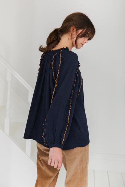 Fleur Top - Midnight (WS)