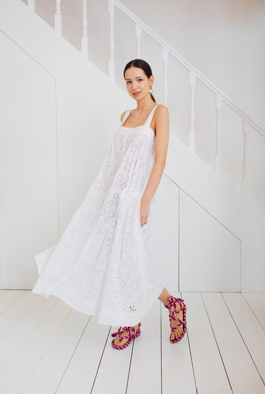 Keiko Dress - White