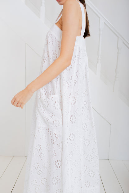 Keiko Dress - White