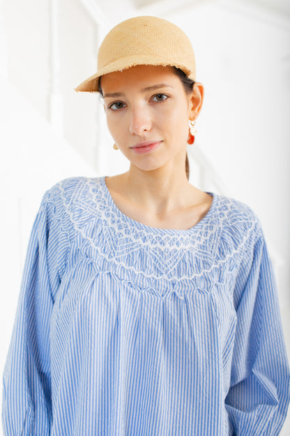 Lili Top - Chalk Blue