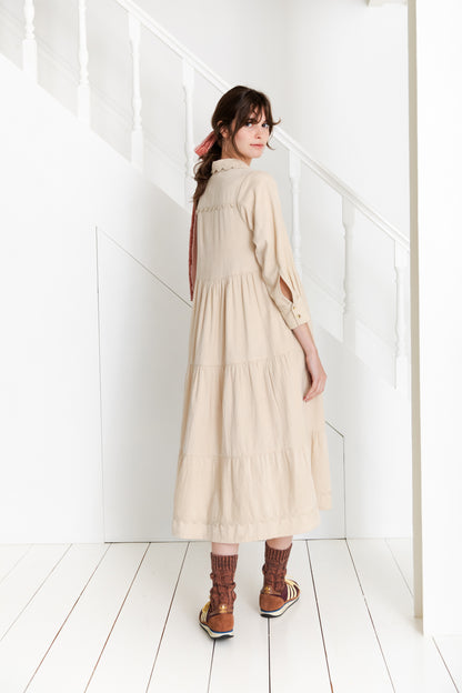 Valerie Dress - Ecru